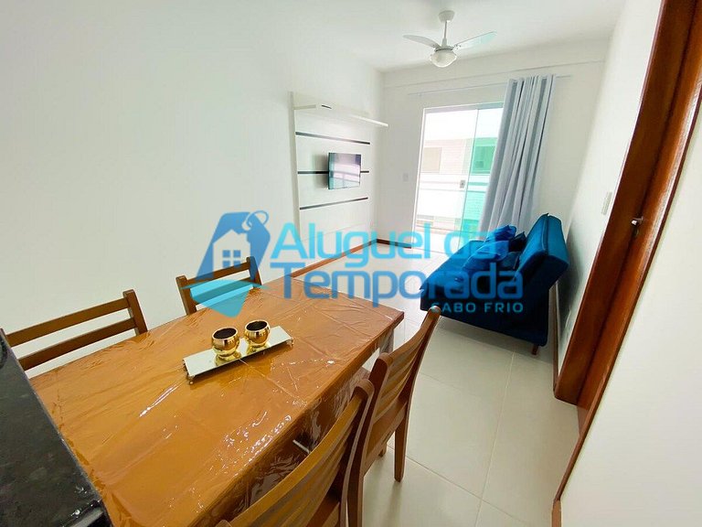 Até 5 pessoas, Fácil Acesso Praias Forte - Ap 310
