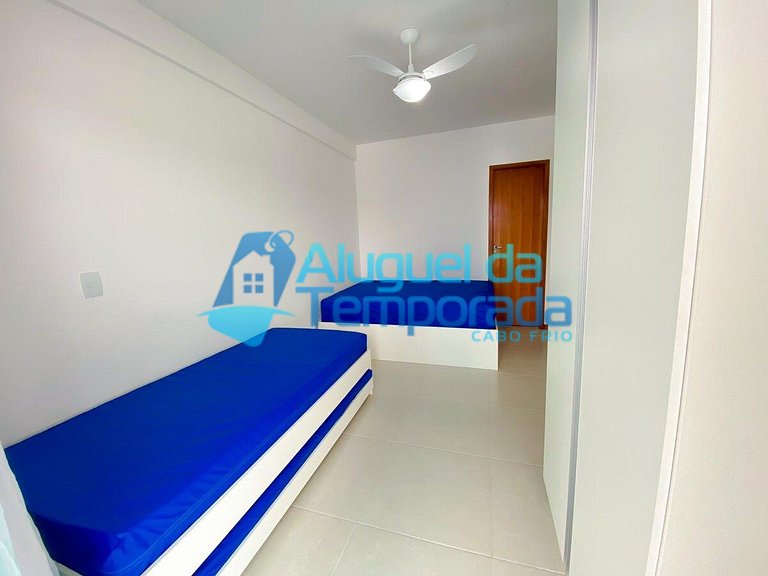 Até 5 pessoas, Fácil Acesso Praias Forte - Ap 310