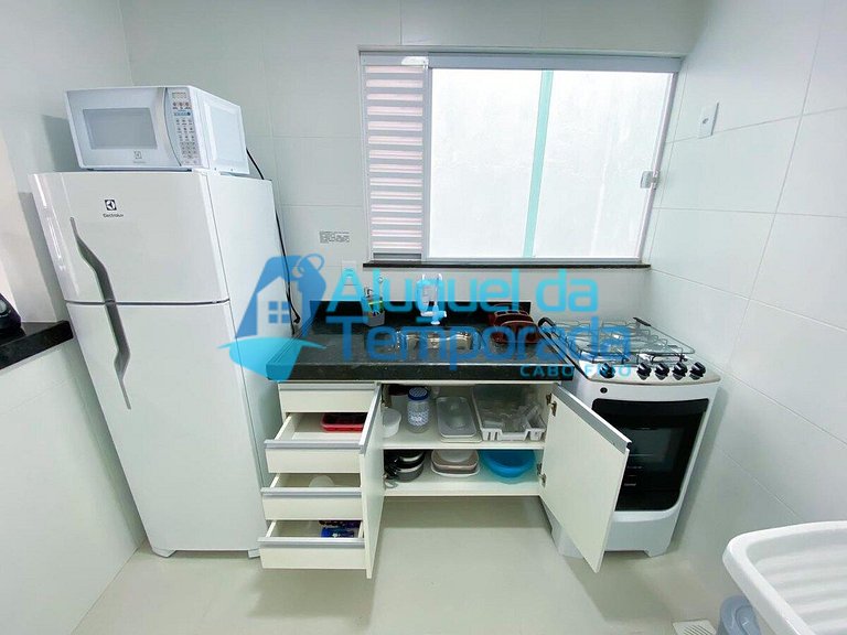 Até 5 pessoas, Fácil Acesso Praias Forte - Ap 310