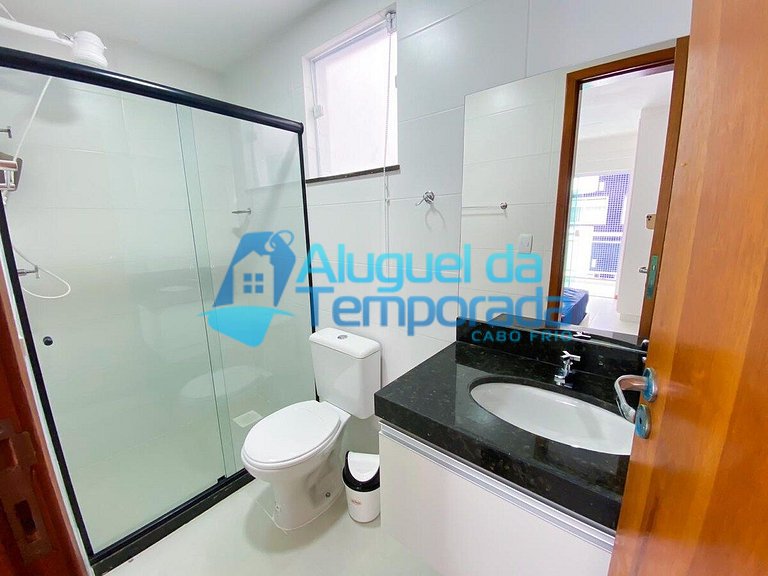 Até 5 pessoas, Fácil Acesso Praias Forte - Ap 310