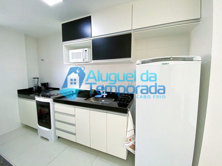 Super Aconchegante Próximo Praia do Forte - Ap 101