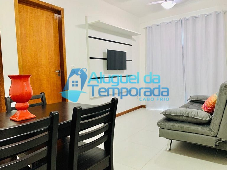 Confortável Próximo Praia do Forte/Dunas - Ap 301