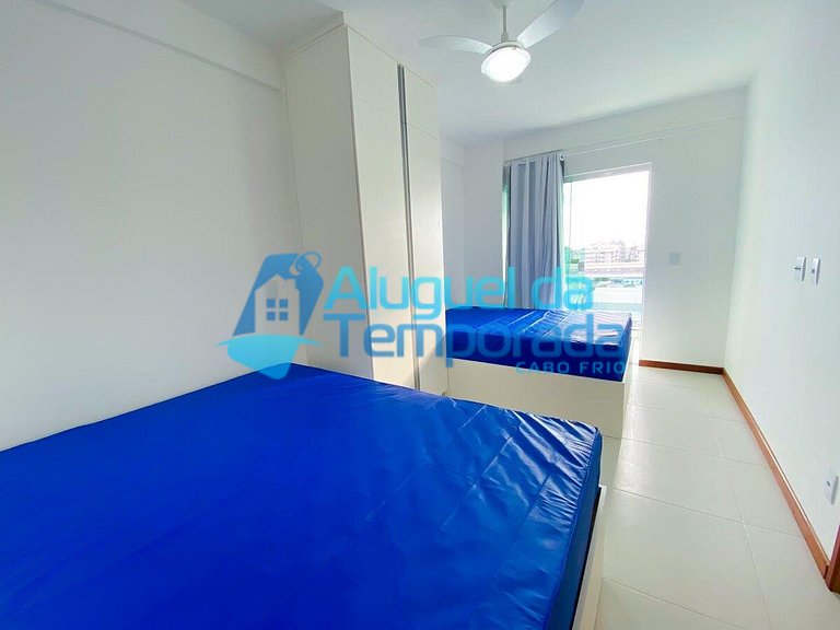 Até 8 pessoas, Cobertura Por do Sol 2 Quartos - Cob 405