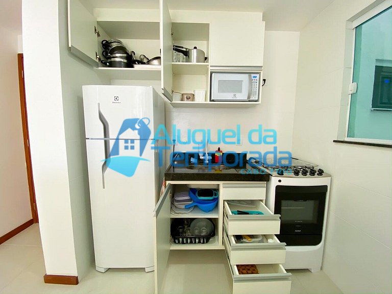 Varanda Com Vista da Cidade Cabo Frio - Ap 203