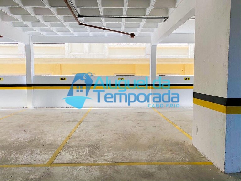 Varanda Com Vista da Cidade Cabo Frio - Ap 203