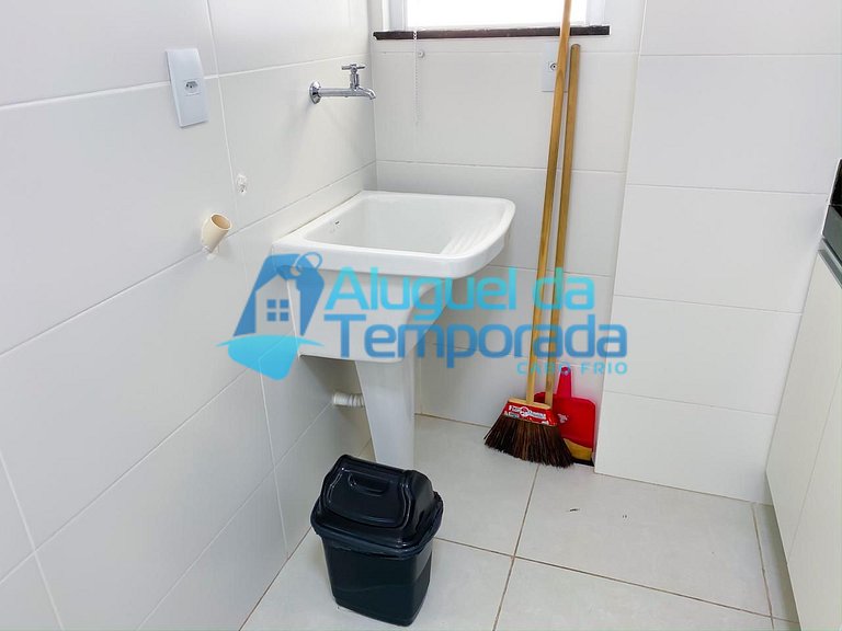 Confortável Próximo Praia do Forte/Dunas - Ap 301