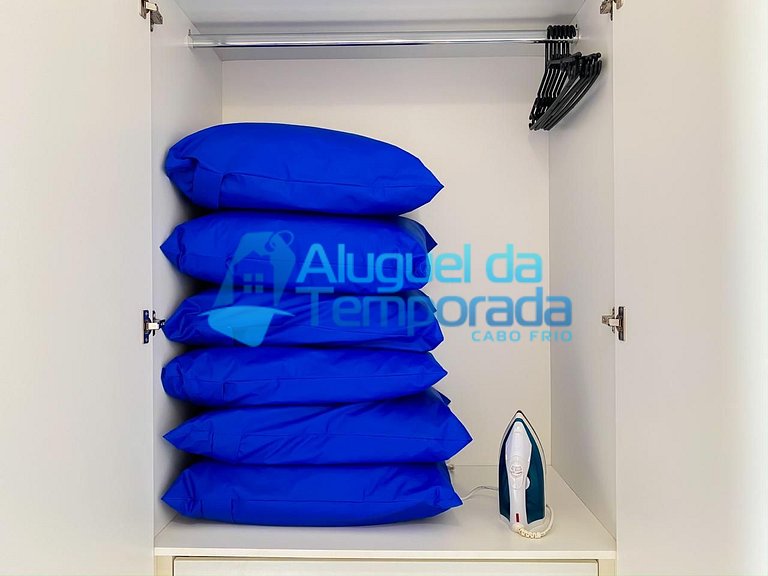 Até 5 pessoas, Fácil Acesso Praias Forte - Ap 310