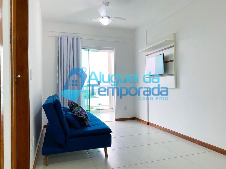 Varanda Com Vista da Cidade Cabo Frio - Ap 203