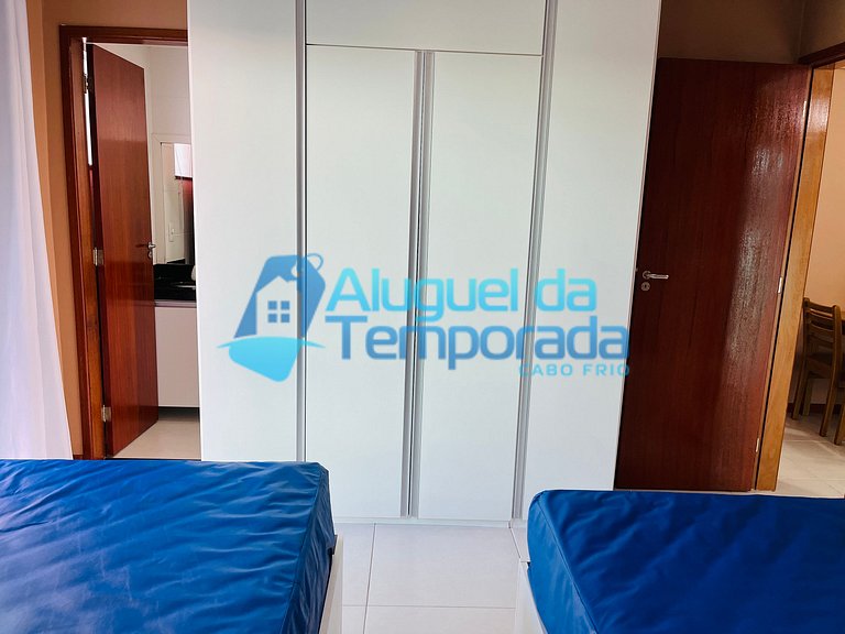 Ideal para Família Próximo às Praias - Ap 309