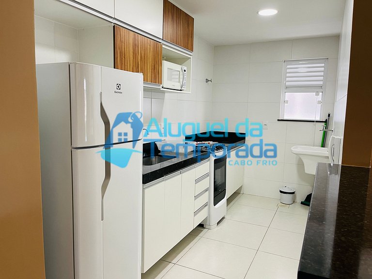 Ideal para Família Próximo às Praias - Ap 309