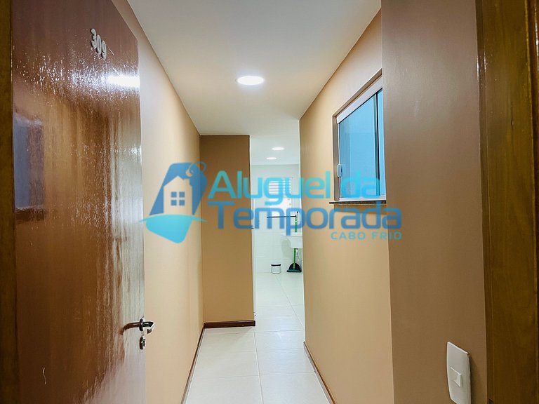 Ideal para Família Próximo às Praias - Ap 309